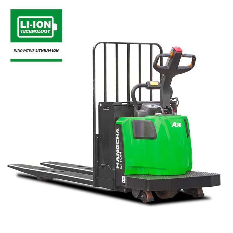 Hangcha – Electric Lithium-ion End Control Rider Pallet Jack 6000-8000lbs