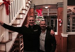Greg and Sean (Factory Cat President)