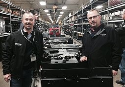 Greg and Jeff at the Factory