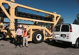 Aecon takes delivery of Combilift Straddle Carrier